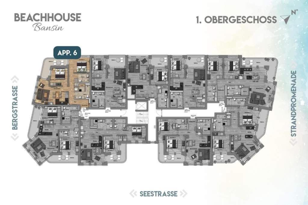 Beachhouse Bansin App 06 ゼーバート・ヘリングスドルフ エクステリア 写真